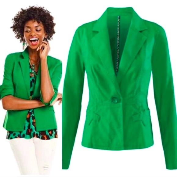 Cabi Verde Green Blazer Style#5097 - Picture 9 of 11